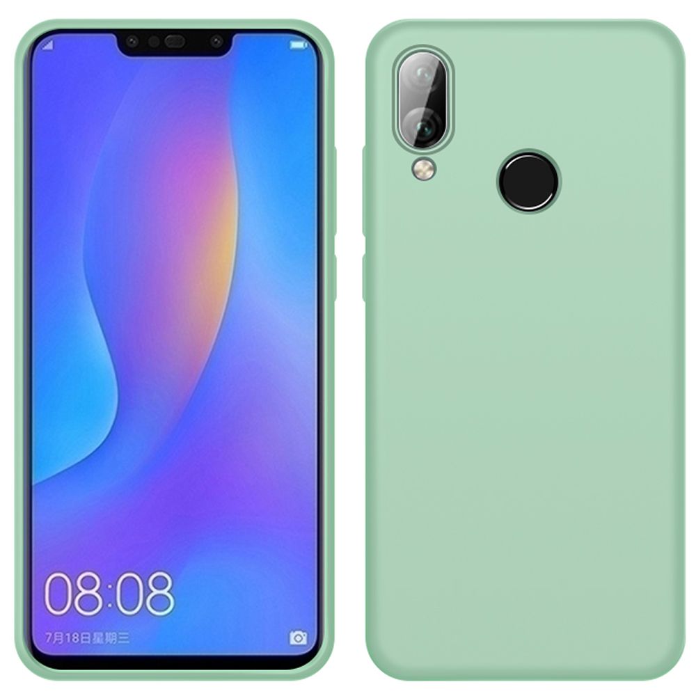 Liquid Silicone Soft Cover For Huawei P Smart Plus Shockproof Phone Case