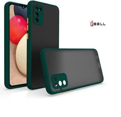 For Samsung A02s / Samsung M02s Camera Protection Smoke case Matte Finish Mobile Back Cover