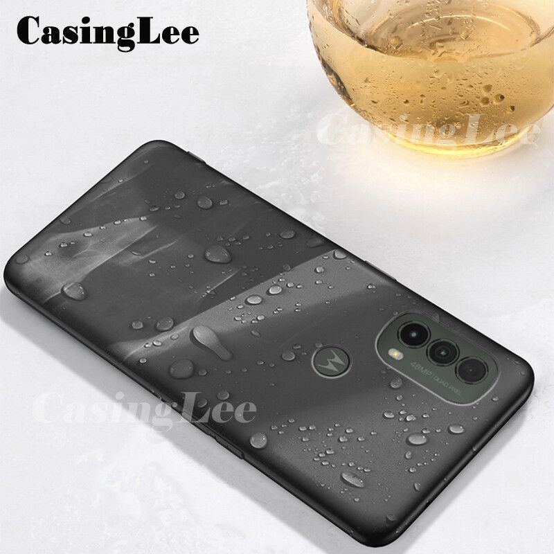 CasingLee For Motorola E30 case Ultra Thin Smooth silicon Matte Back Soft Cover Moto E30 Phone case cover For girls and Boys