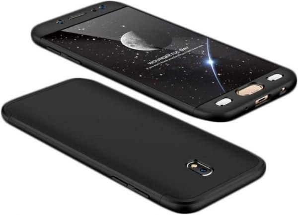 360 Degree Back Cover  For Samsung J7/J7 Pro (2017)- Black