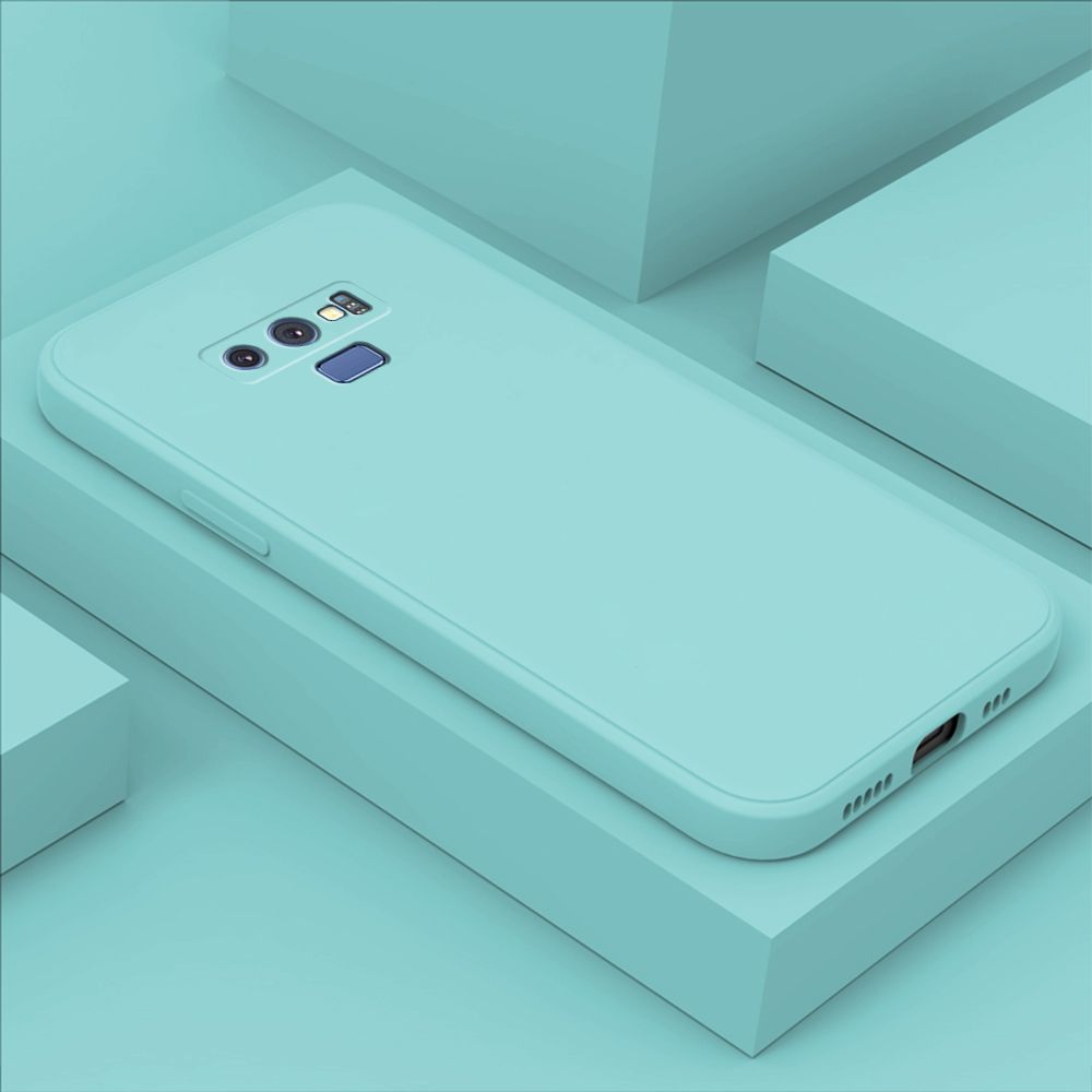 Hontinga for Samsung Galaxy Note 9 Case Thin Soft Luxury Square Liquid Silicone Phone Case Candy Cover