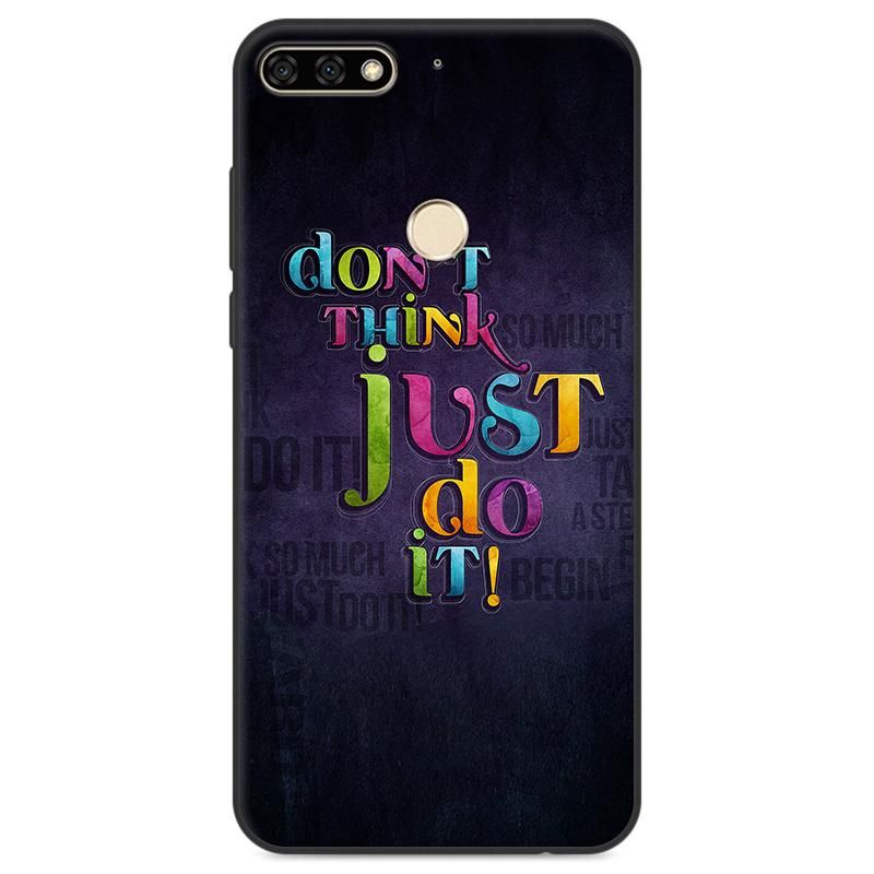 Cartoon Print Soft TPU Silicon Shockproof Case for Huawei Nova 2 Lite