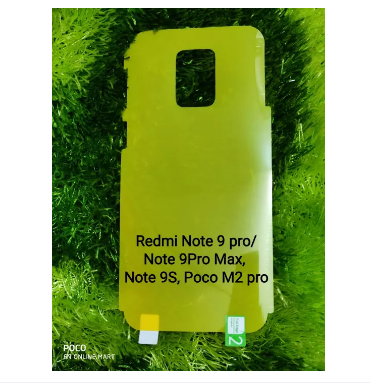 Poco M2 Pro/Redmi_Note 9 Pro/Note 9 Pro Max/Note 9s Back Poly Crystal Clear Thin Anti-Scratches Hydrogel Film