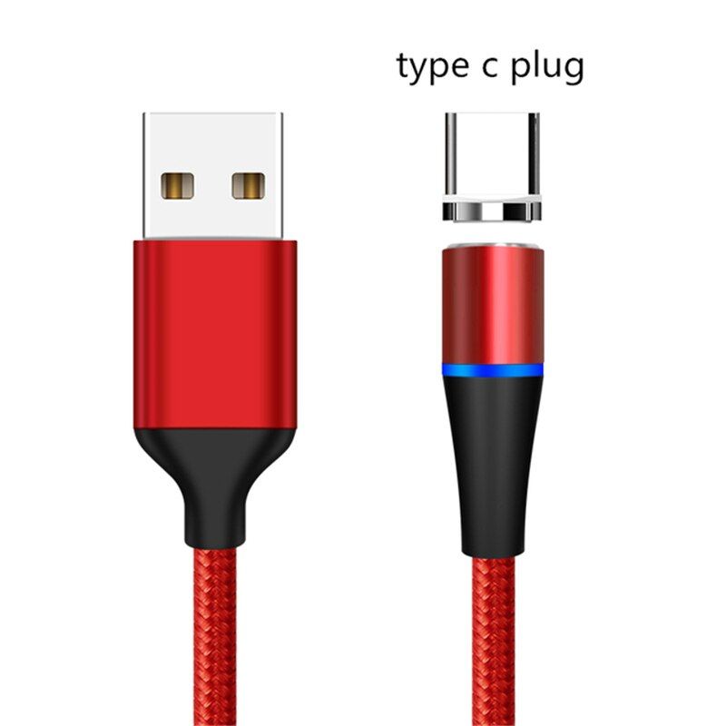 3A Magnetic QC3.0 Fast Charging Cable For SAMSUNG S10+ S9 S8 HUAWEI Micro USB Type C Quick Charge Data Wire For iPhone XS MAX XR