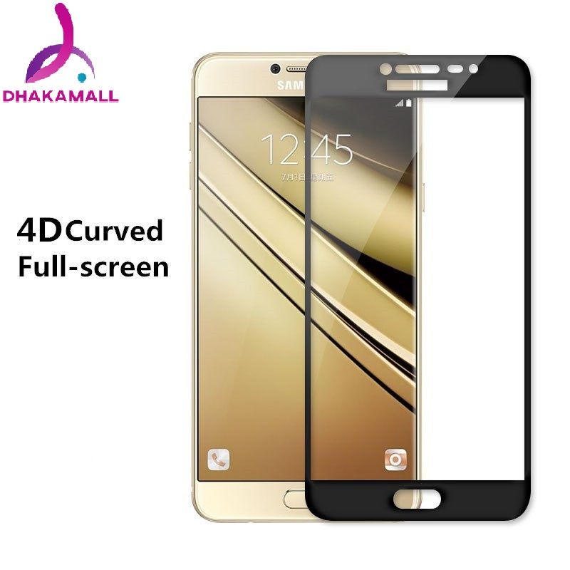 Samsung Galaxy C5 Tempered Glass Screen Protector 6D/9D/11D Black