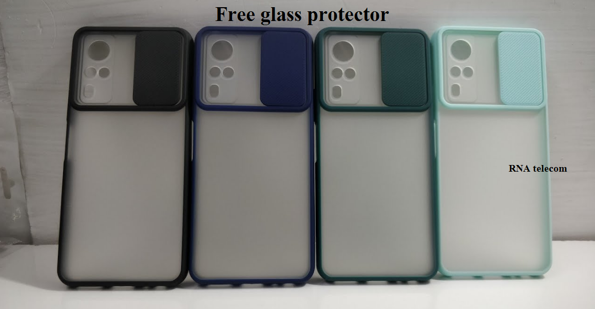 Vivo Y31 or Y31s shutter back cover / Vivo y31 y31s back cover with free glass protector