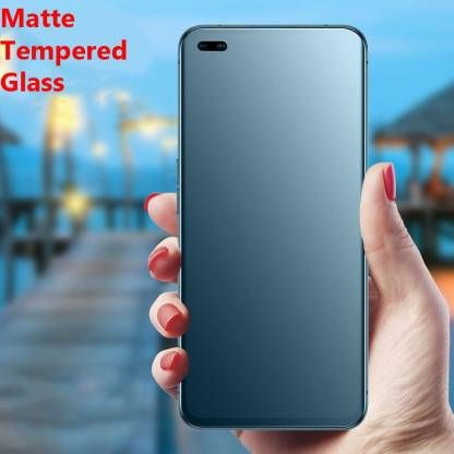 For Realme  X3 Pro Ceramic Matte Finished Tempered Glass Screen Protector - Clear