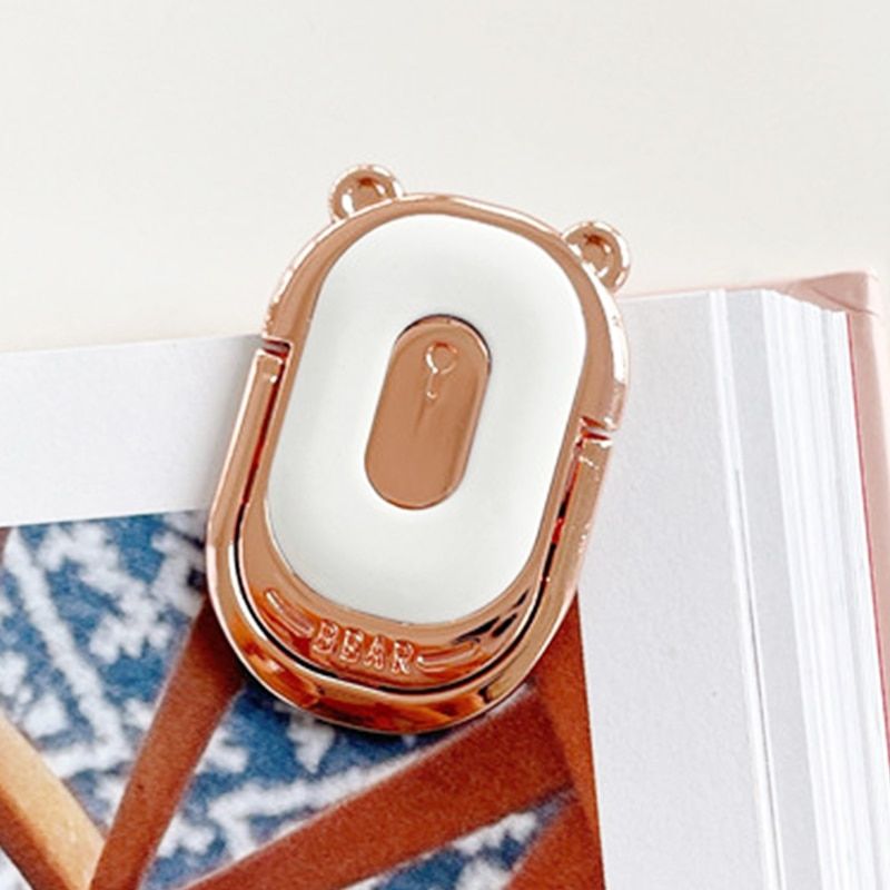 Finger Ring Holder Stand Grip 360 Rotating For Mobile Phone Car Magnetic Mount Bear Phone Back Sticker Pad Unniversal Bracket