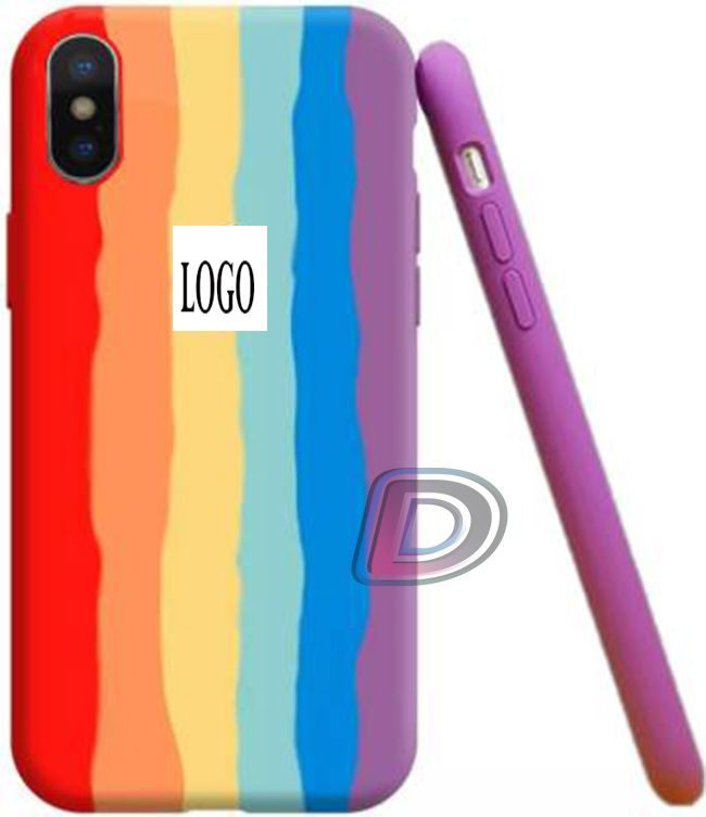 Luxury Silicone Protect Back Cover soft Case For iPhone X/Xs