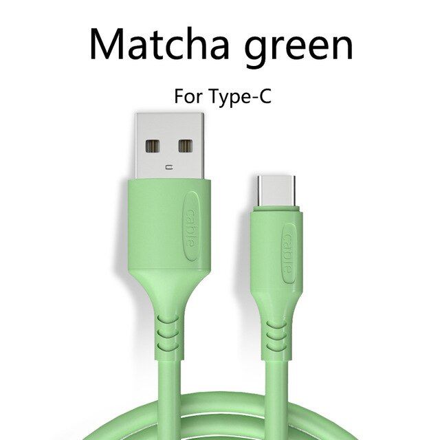 OLAF Liquid charge Cable For Samsung Android Fast Charging Magnet Charger Micro USB Type C Cable Mobile Phone Cord Wire