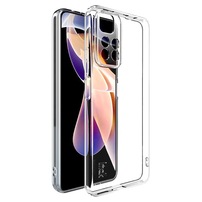 For Xiaomi Redmi Note 11 Premium Silicone Case Crystal Clear Soft TPU Ultra-Thin Transparent Flexible Protective Mobile Phone Back Cover - Phone Back Cover