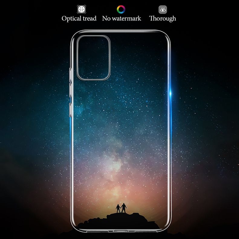 2 Pieces for Galaxy M42 Soft Case Transparent Anti-oxidation Clear Back Cover for Samsung M42 Silicone TPU Cover Cases
