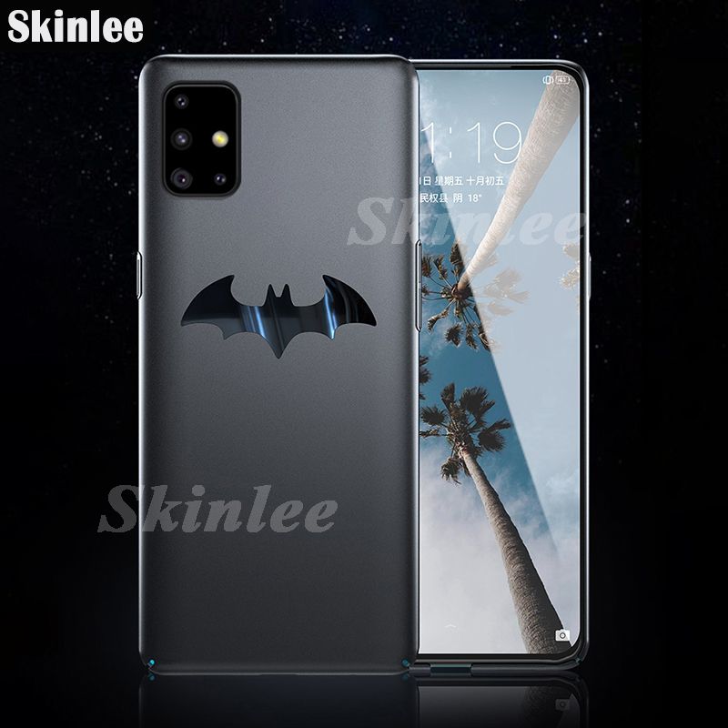 Back Cover For Samsung Galaxy A51 Batman Phone Case Full protector Metal Bat design Shockproof Cover For Samsung A51 Cases