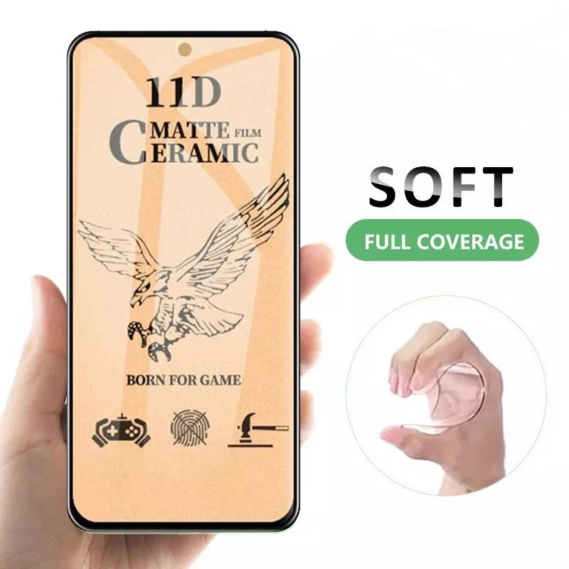 For Samsung Galaxy F62 / M60 and Samsung Galaxy M51  21D Matte Ceramic Unbreakable Anti shock Hybrid Film Gaming Screen Protector