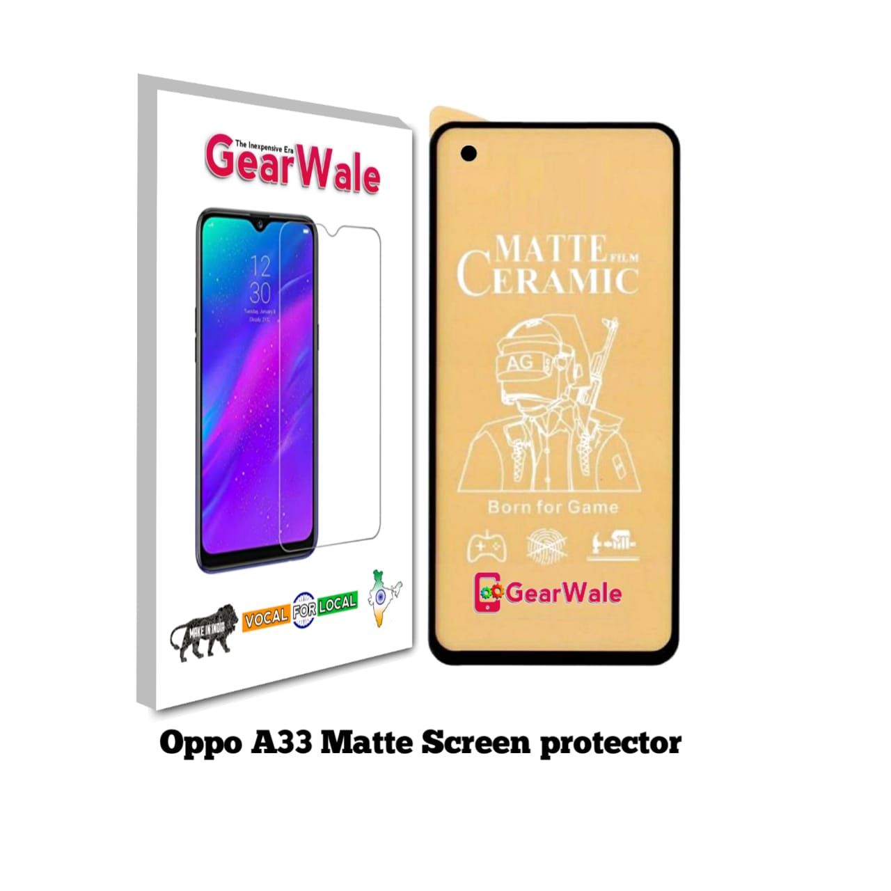 Oppo A33 2020 Film 9D Soft Ceramic Full Glue Cover Screen Protector