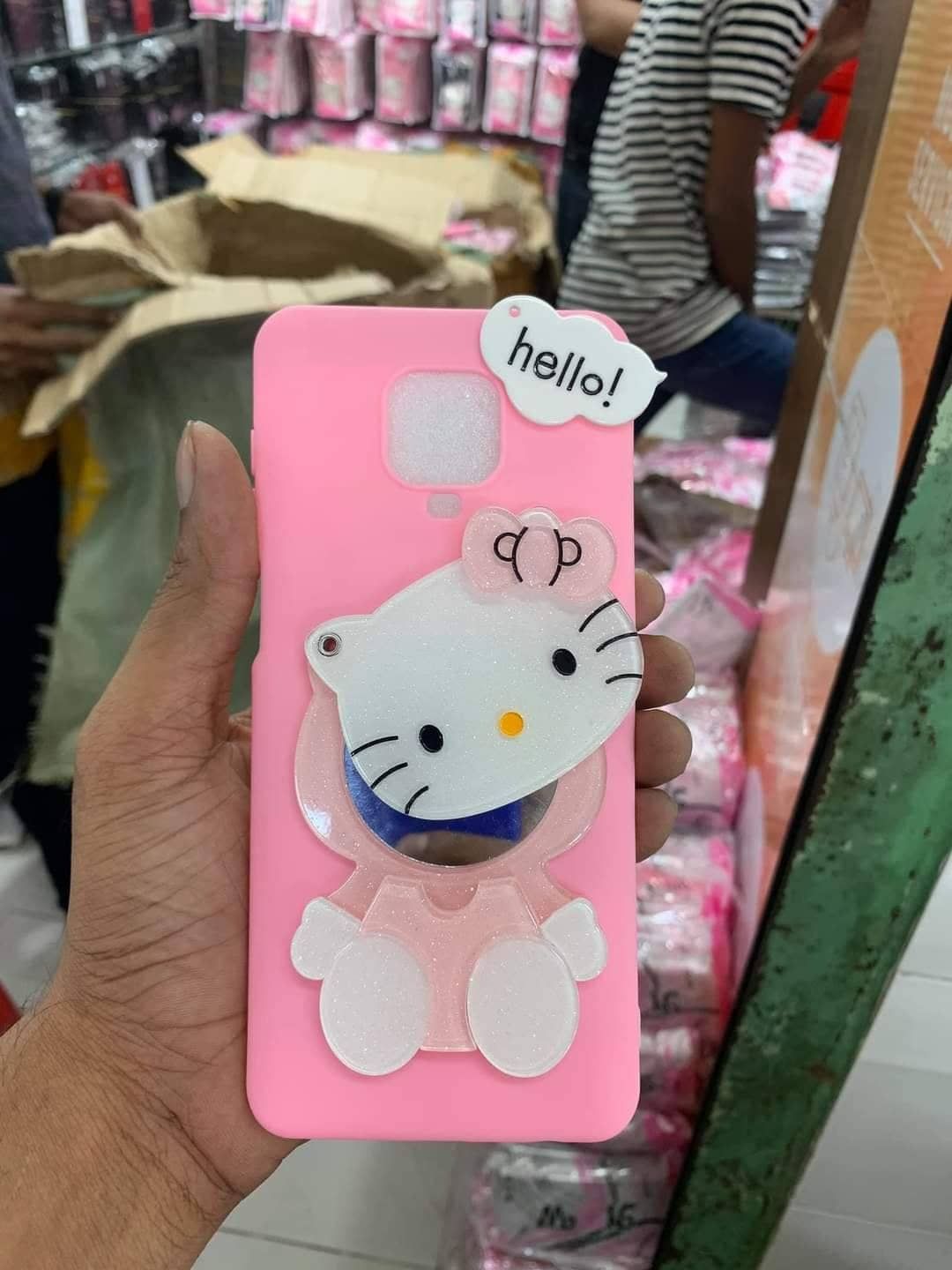 Mirror Hard Case Hello Kitty Back Cover Style For XIAOMI  Redmi 9A