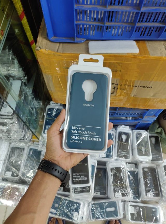 FOR NOKIA 6.2/NOKIA 7.2 Silky And Soft-touch finish SILICONE COVER