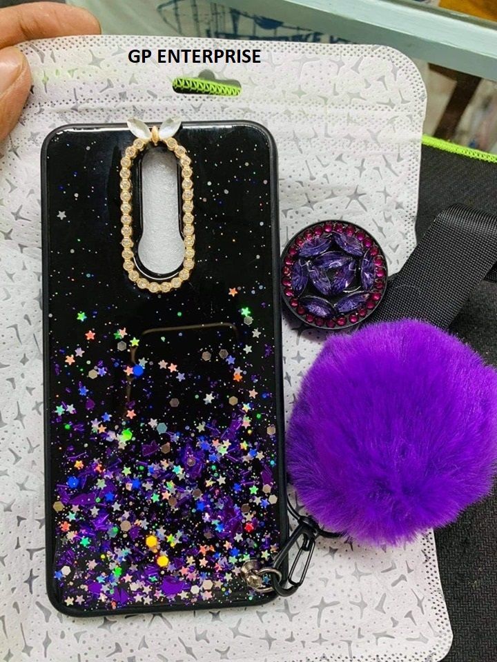 Ladies cover + Pop Up Socket + Pom Pom For Xiaomi Redmi 6A