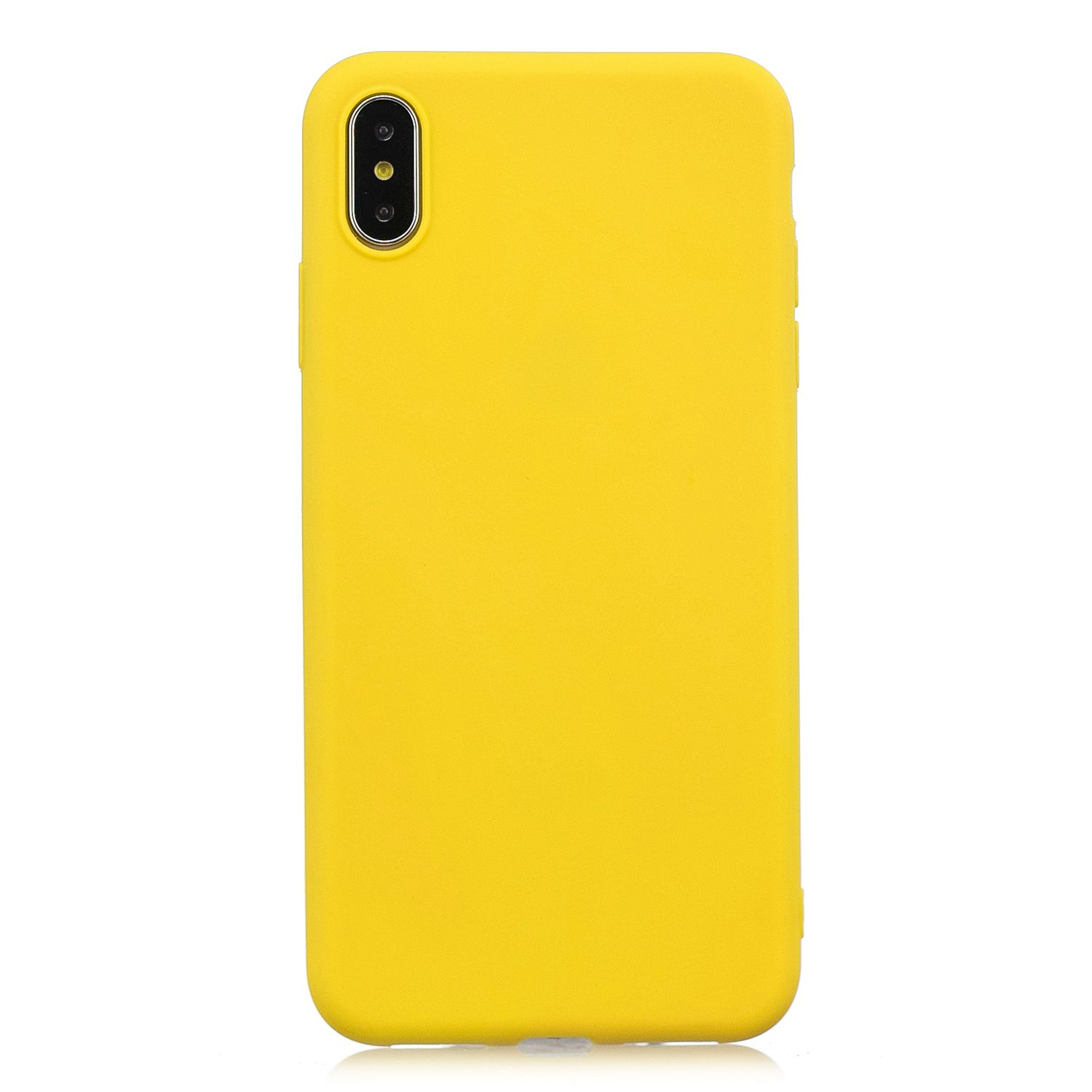 Yfashion for XIAOMI Redmi 6A Cute Candy Color Matte PU Anti-scratch Non-slip Protective Cover Back Case