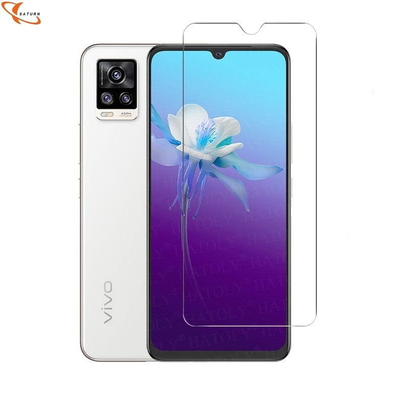 Vivo V20 2021 Tempered Glass 9H 2.5D Protective Film Explosion-proof Screen Protector -  Transparent