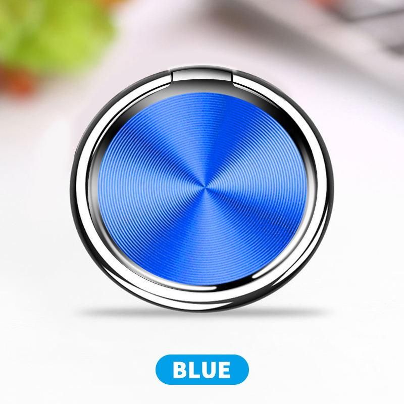 Luxury Metal Phone Holder Universal 360 Degree Rotation Finger Ring Holder Magnetic Car Bracket Stand Phone Accessories