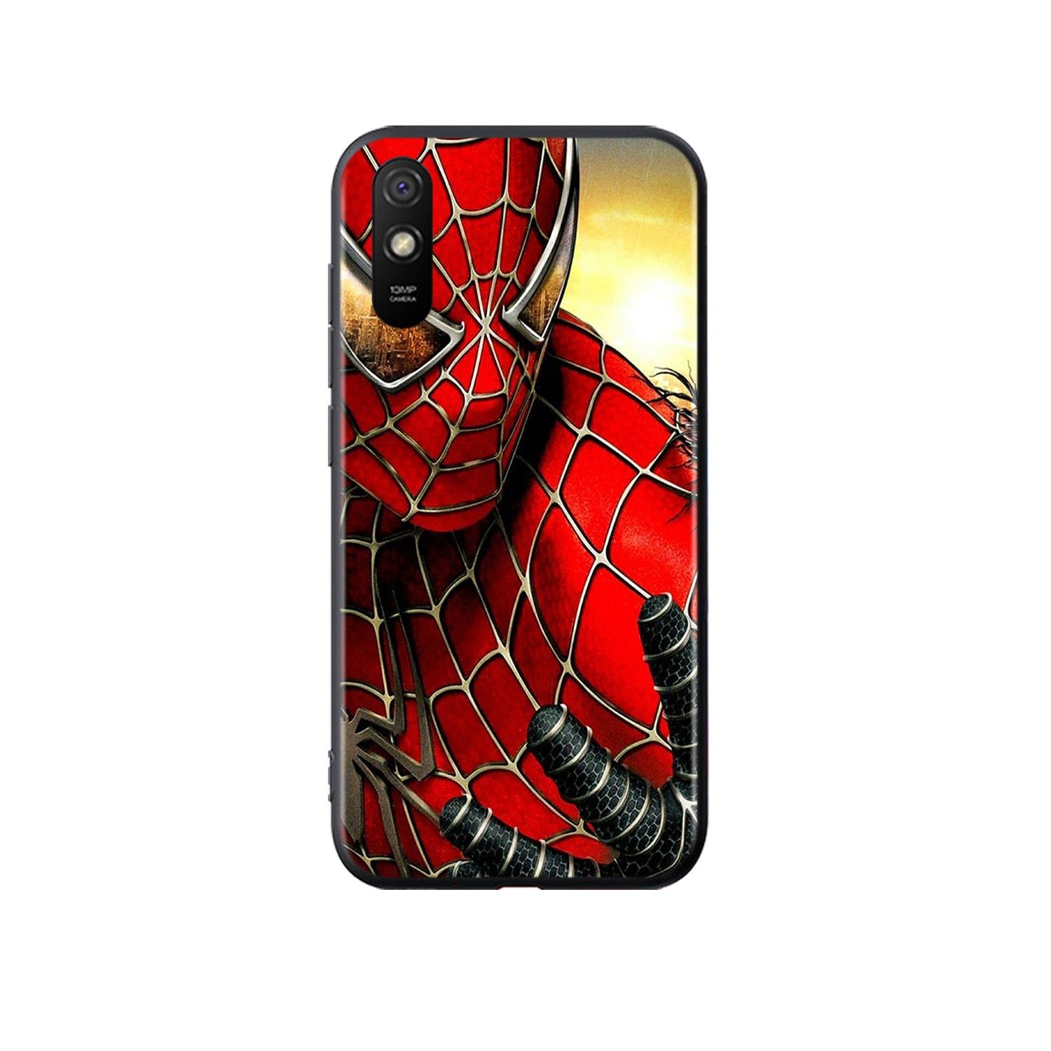 Silicone Cover Marvel Venom Spiderman For Xiaomi Redmi 9T 9 9C 9A 9AT 9i 8 8A 7 6 Pro 7A 6A 5 5A 4X Plus Phone Case