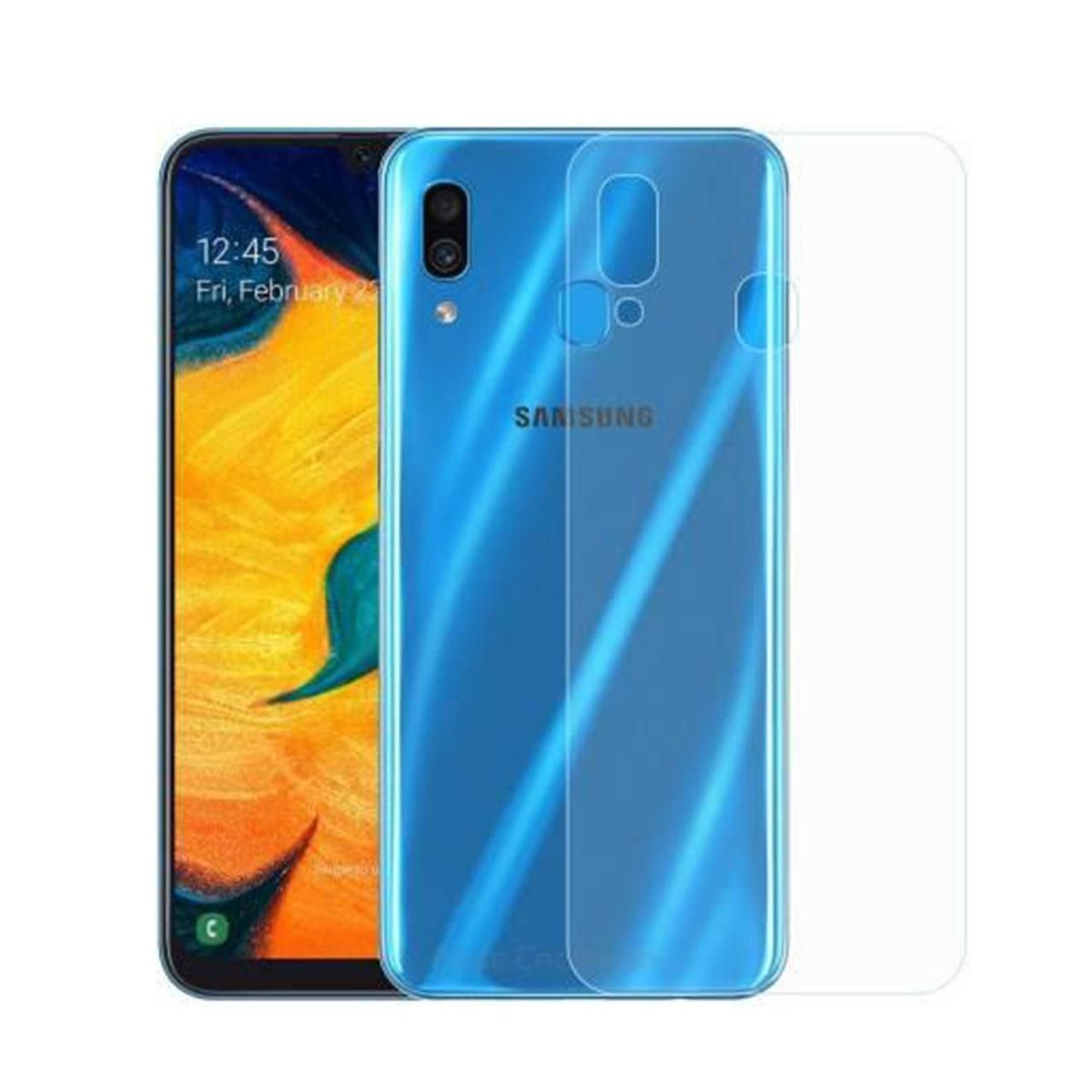 Samsung A30 Clear back poly sticker