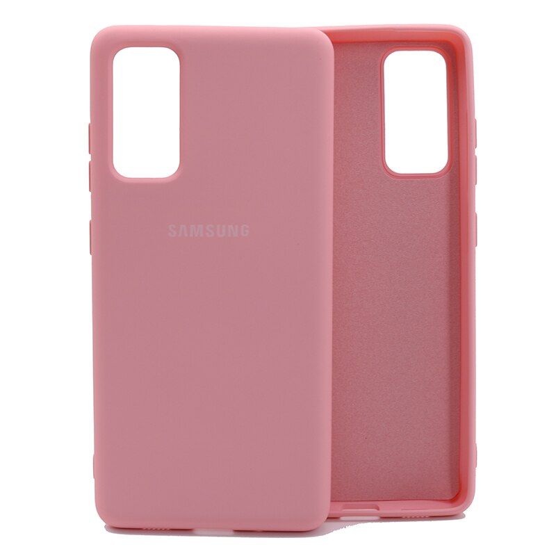 Samsung Galaxy S20 FE 5G Soft Silicone Case Silky Touch Protective Shell Cover For Galaxy S20Lite FAN Edition