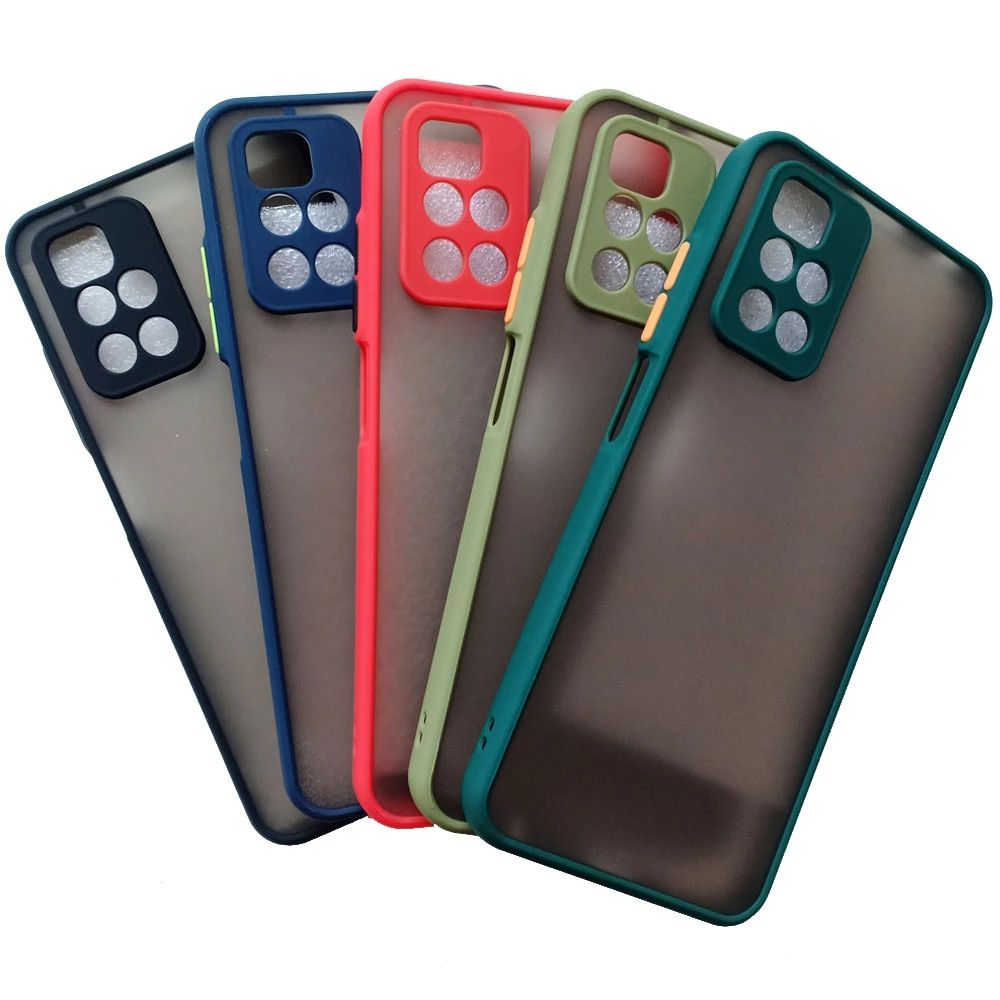 Camera Protection Matte Finish Case Back Cover FOR Xiaomi Redmi Note 11 5G