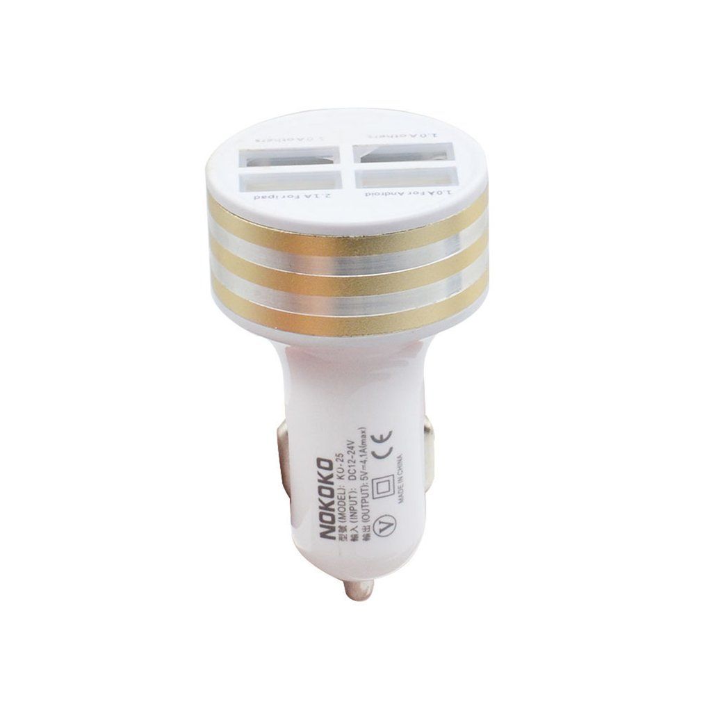 Universal Tl Car Charger Dual USB Useful  Charger 4USB