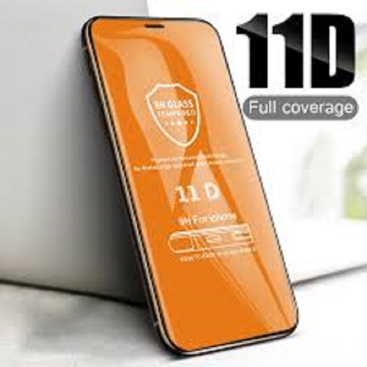 iPhone X Camera Hole 11D Tempered Glass Screen Protector -Black