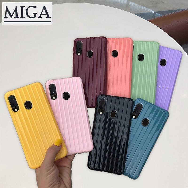 Stylish Trunk Case For Samsung Galaxy A10 A20 A30 A40 A50 A70 A10s A20s A20E High Quality Phone Soft Silicone Back Cover Casing