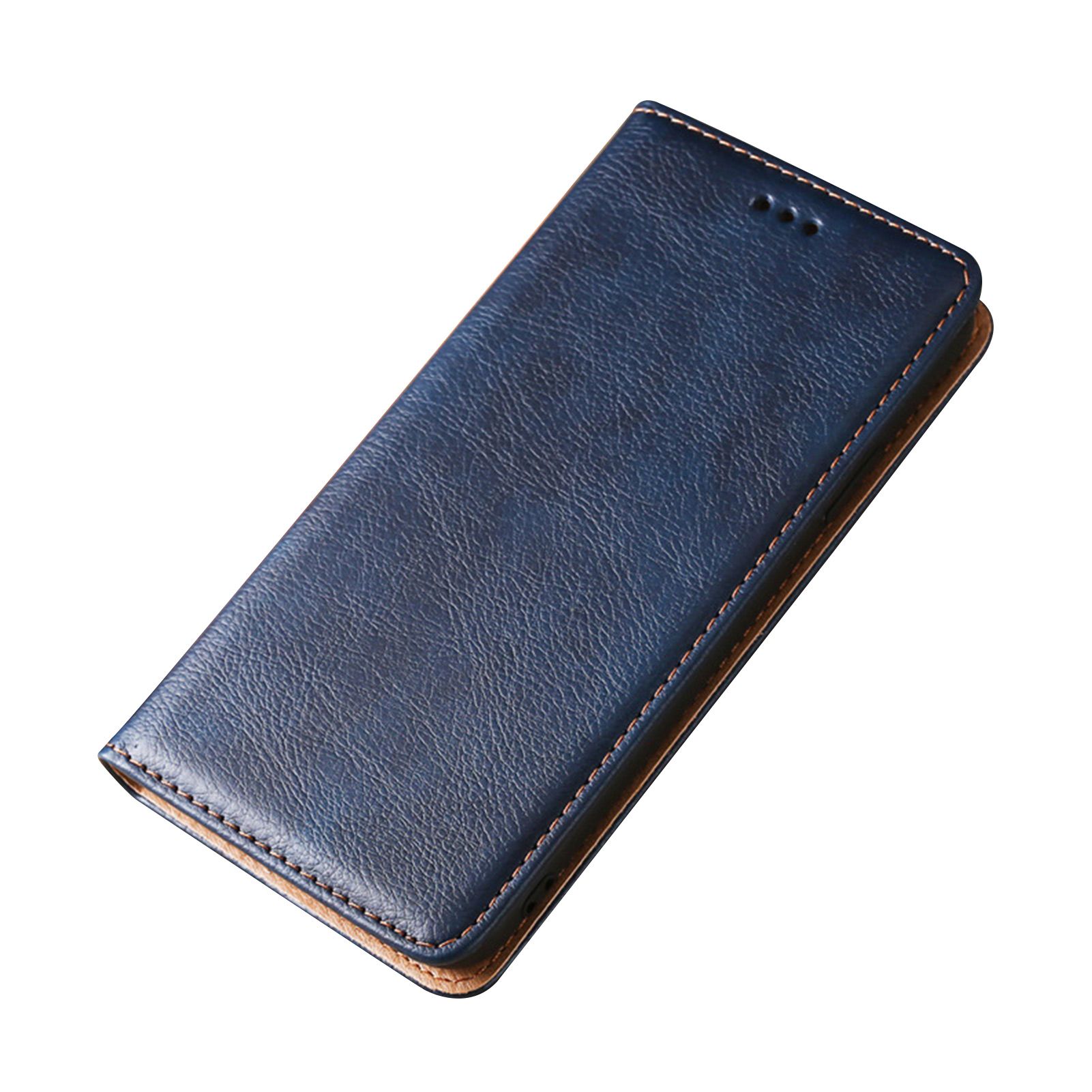 Phone Protective Case Anti-fall Magnetic Flip Faux Leather Phone Protective