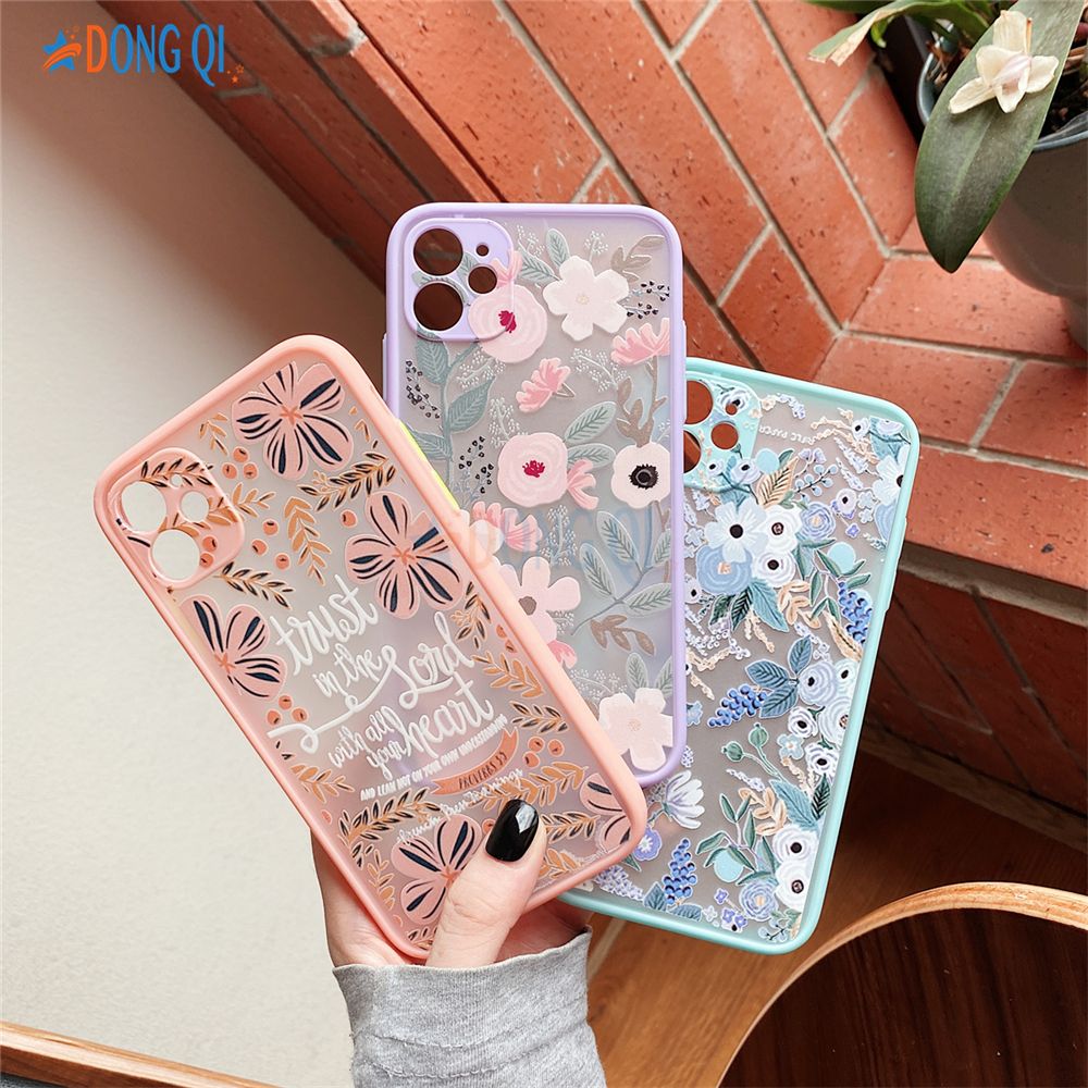 3D Relief Flower Casing for Realme 8 5G Realme 8 Pro Realme C11  C20 C25 C15 C12 C3 C2 XT Realme 7 Pro Realme 5 Pro Realme 6 5i 5S Fashion Floral Camera Protection Phone Cover