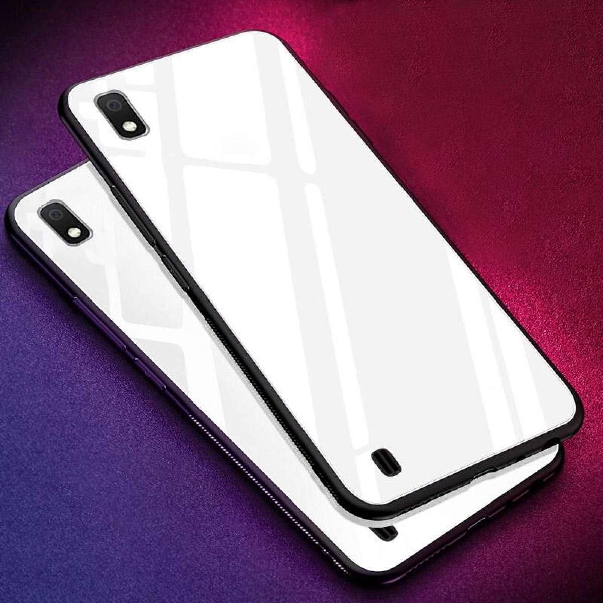 Samsung Galaxy A10 - Back Cover Glass Case White