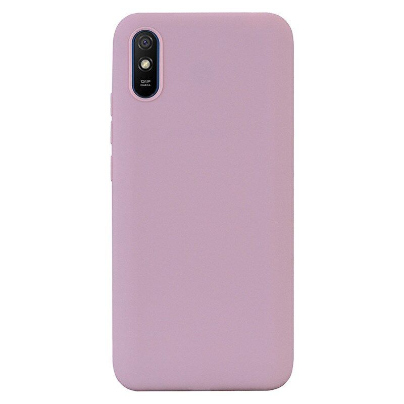 For Redmi 9AT Case for Xiaomi Redmi 9AT Cover 6.53'' Black Silicone Soft Phone Cover For Xiaomi Redmi 9AT Case Redmi 9A T 9 AT