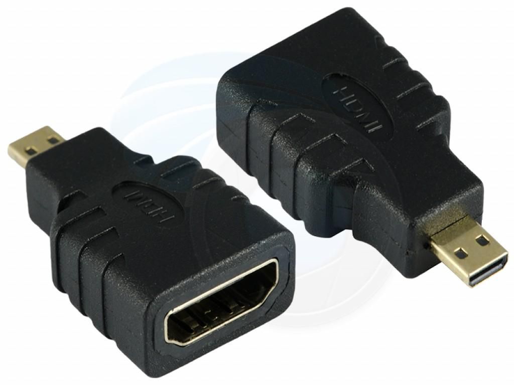 HDMI Female to Micro Male F/M Converter Adapter Connector HD TV Camera