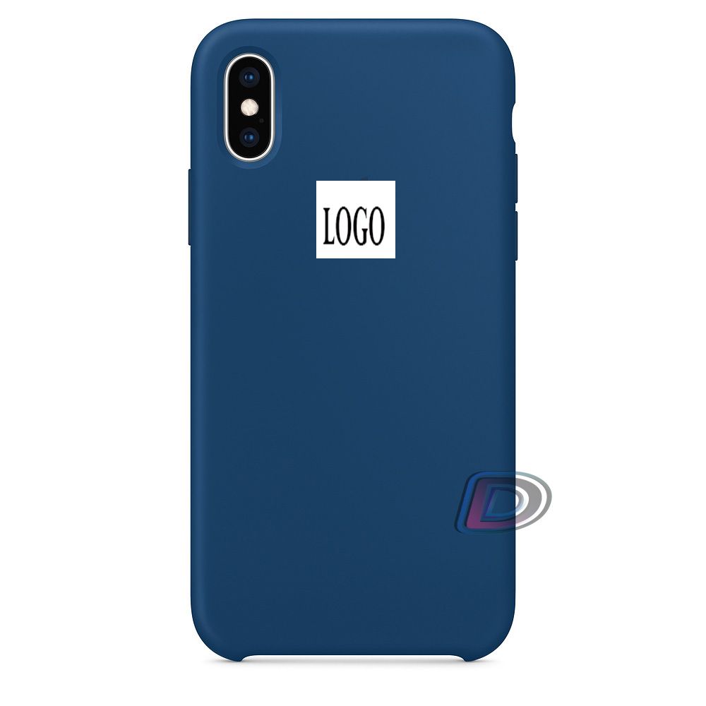 Official silicon case for iphne Xs Max  with logo