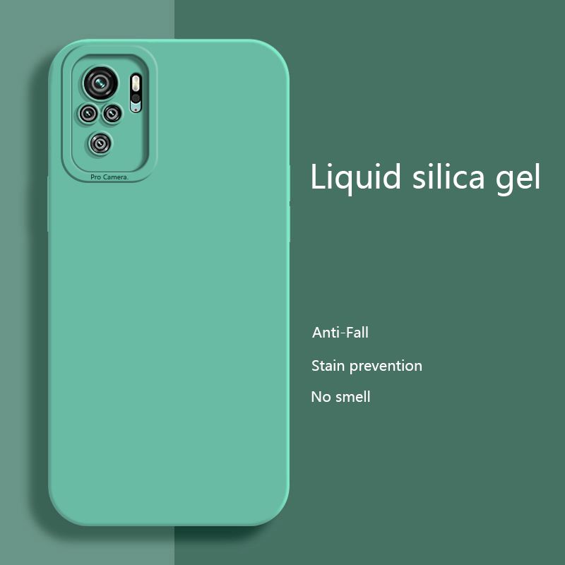 Olige Case For Redmi Note 10 10s Matte Silicone Shockproof Soft Phone Back Cover