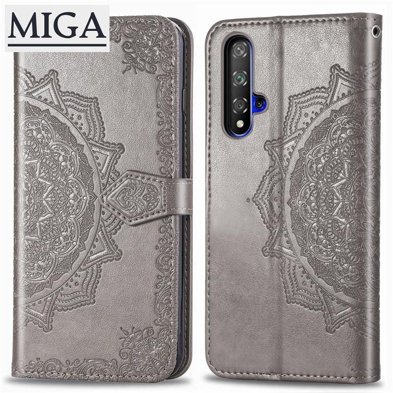 For Huawei Nova 7 SE 7i 5T 4 3i 3 2i 2 Lite Case, Luxury Relief Mandala Flower Flip Magnetic Closure Leather Wallet Stand Case with Card Slots and Hand Strap Purse Phone Casing Cover