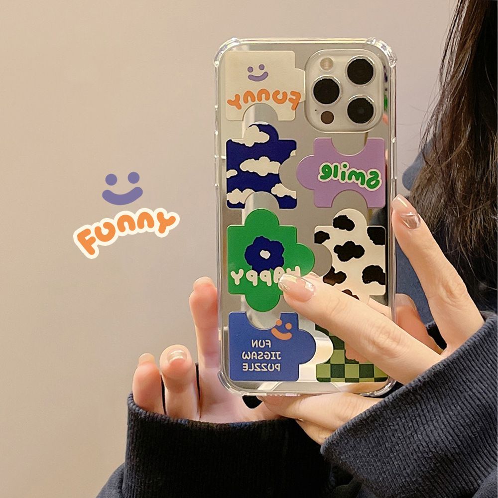 Mirror Style Case Soft Silicone Cover Mobile Phone Protective Case