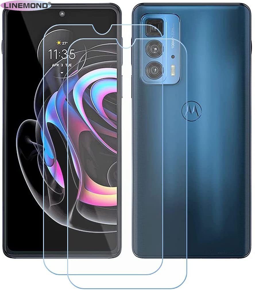 (2-Pack) Screen Protector for Motorola Edge 20, Anti Scratch 9H Hardness Protective Film Premium HD Clarity Tempered Glass Friendly Designed for Motorola Edge 20 (6.7#34;)