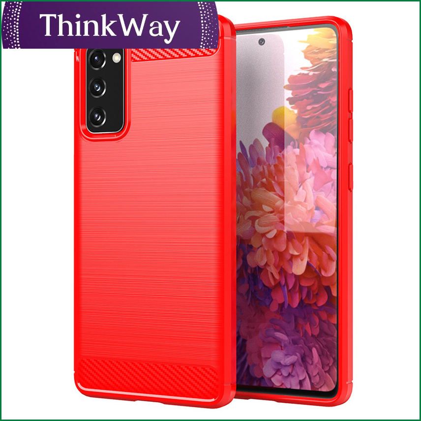 Thin Phone Case For Samsung S7 S8 S9 S10 S20 Non-slip Brushed Soft  Silicone Back Cover For Galaxy S7edge S8Plus S21 Tpu Case
