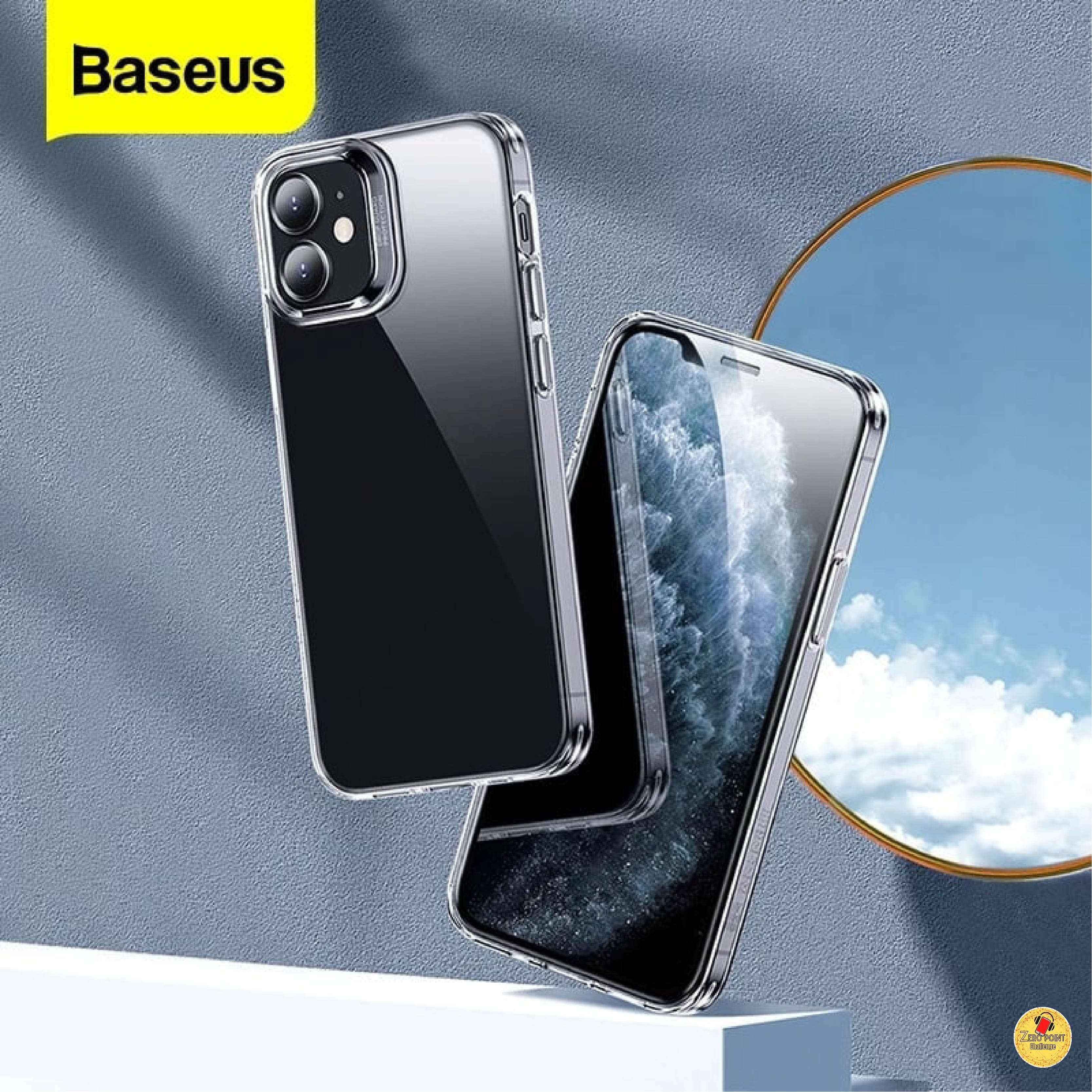 Baseus Phone transparent Case for i-Phone 13 13 Pro 13  Pro max  Shockproof Case Ultra Thin Cover Coque Back Cover for Appl-e. 