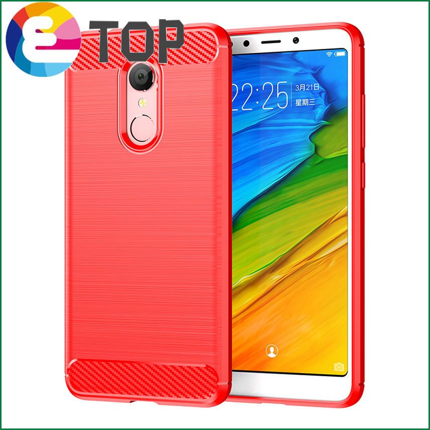 【ETOP】Soft Silicone Back Cover Phone Case For Xiaomi Redmi Note 4 Note 4 Pro Prime Anti-knock Carbon Fiber Coque Bag For Redmi Note 4X