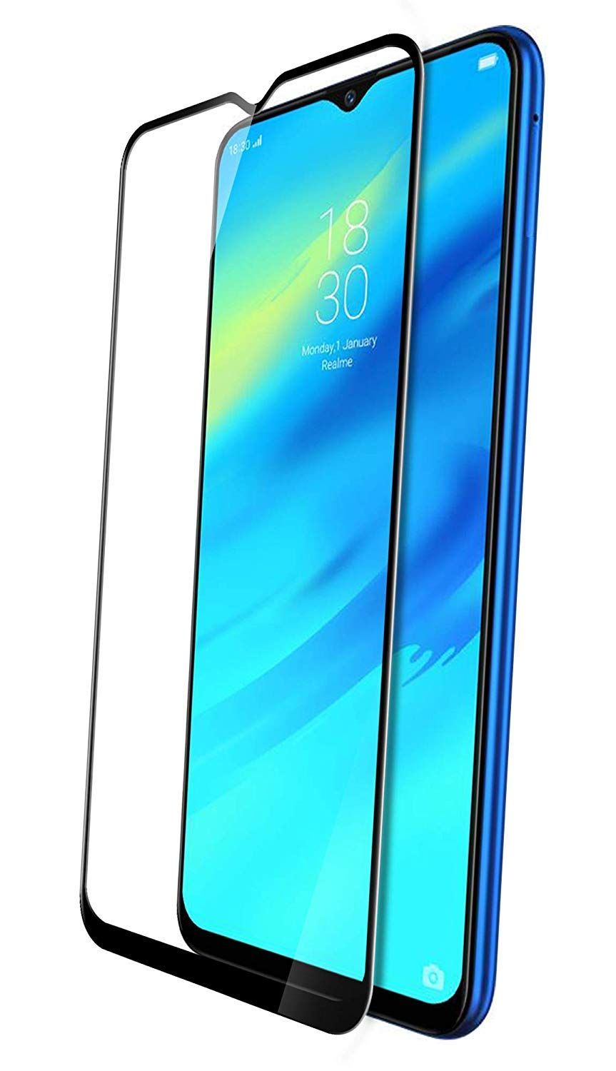 Realme 2 Pro Tempered Glass Screen Protector 6D/9D/11D - Black