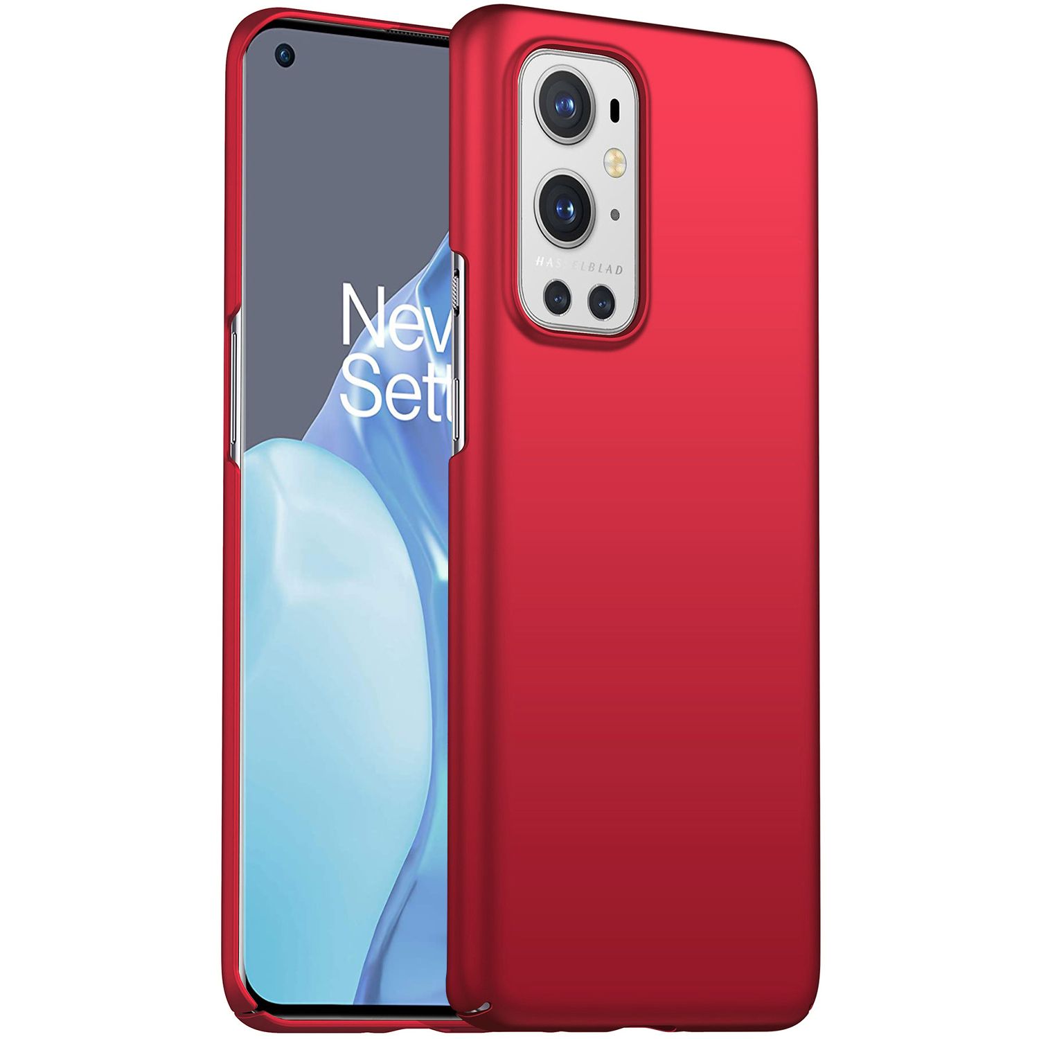 For OnePlus 9 Pro Ultra Thin Matt Finish Anti-Fingerprint Rubberised PC Hard Back Shell Case Cover