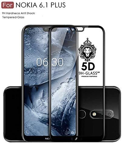 5D Tempered Glass Screen Protector for Nokia 6.1 Plus / Nokia 6.1 Plus '