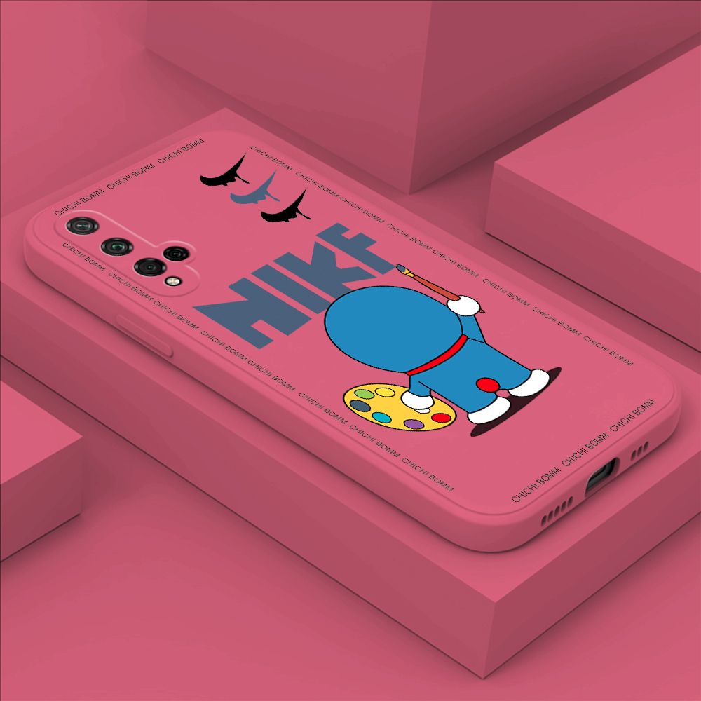 Hontinga for Honor 20 Case Fashion Cat Phone Case Phone Case Soft Square Edge Silicone Cases Full Lens Cover Shockproof Protection Cover