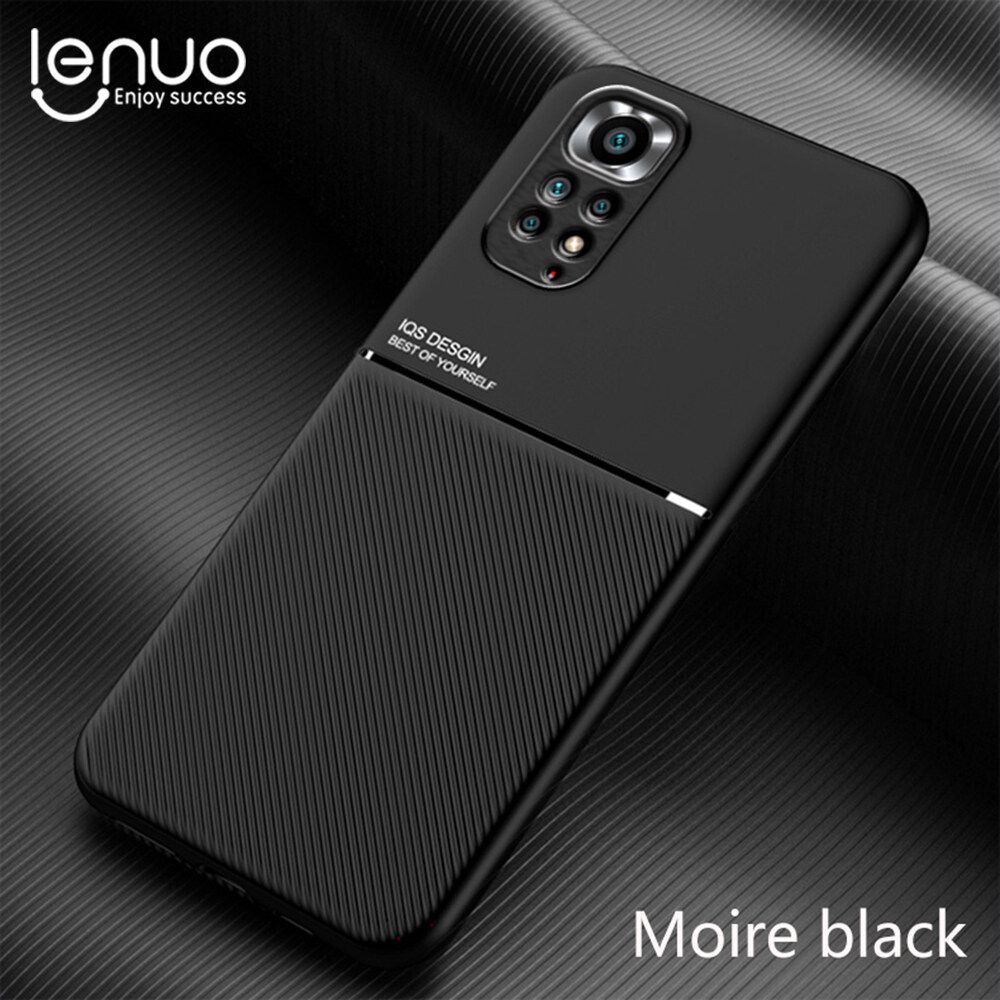 Case For Xiaomi Redmi Note 11 4G / Note 11S 4G Case Anti-fall Soft Non-slip Silicone Grain Back Cover